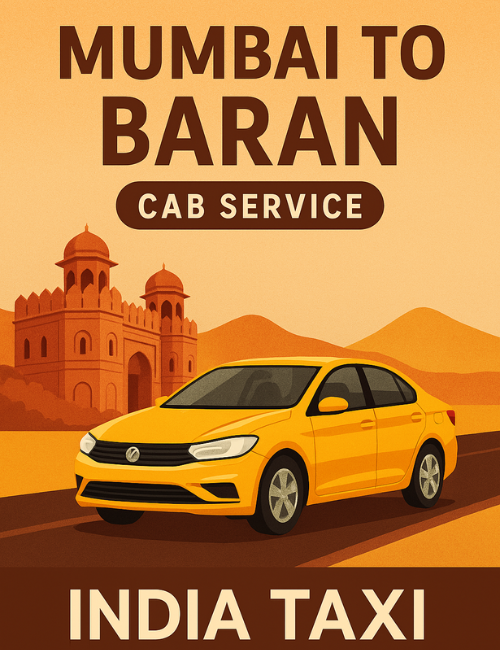 Mumbai To Baran Cab Service