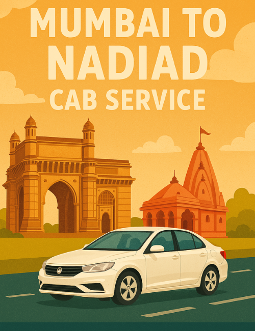 Mumbai To Nadiad Cab Service Mumbai To Nadiad Cab Service