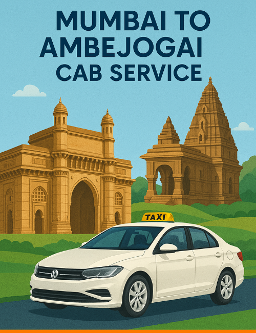 Mumbai to Ambejogai Cab Service Mumbai to Ambejogai Cab Service
