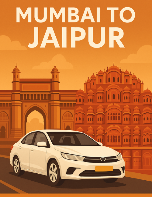 Mumbai to Jaipur Cab Service Mumbai to Jaipur Cab Service