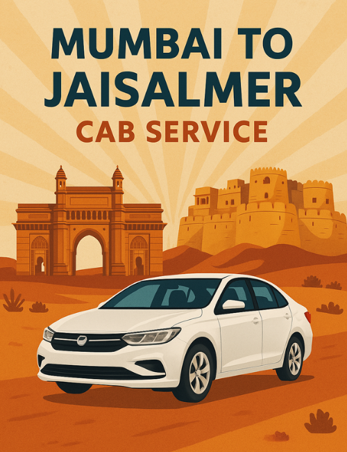 Mumbai to Jaisalmer Cab Service Mumbai to Jaisalmer Cab Service
