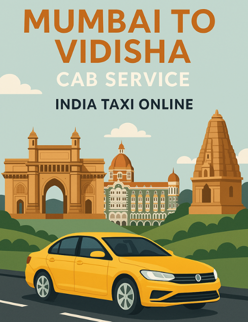 Mumbai to Vidisha Cab Service Mumbai to Vidisha Cab Service