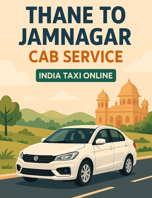 Thane to Jamnagar Cab Service Thane to Jamnagar Cab Service