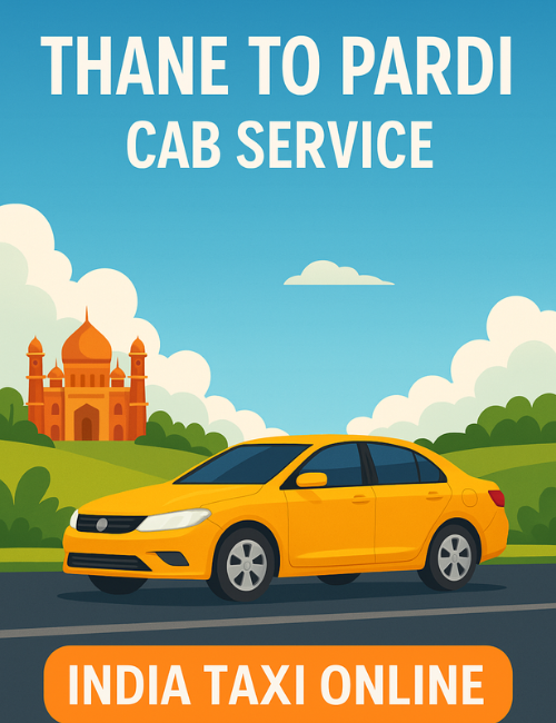 Thane to Pardi Cab Service Thane to Pardi Cab Service