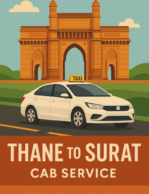 Thane to Surat Cab Service Thane to Surat Cab Service